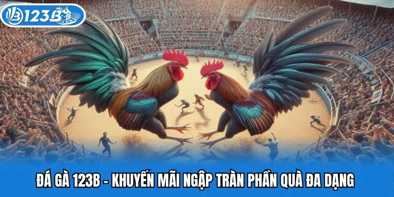 Đá gà 123B - Khuyến mãi ngập tràn phần quà đa dạng 