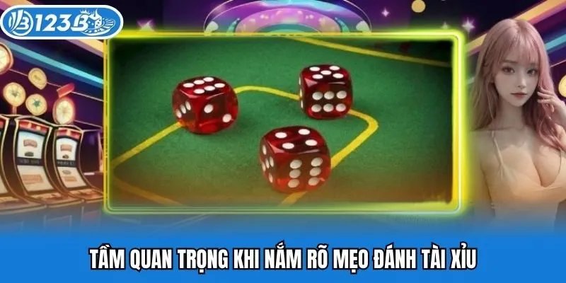 Tầm quan trọng khi nắm rõ mẹo đánh tài xỉu