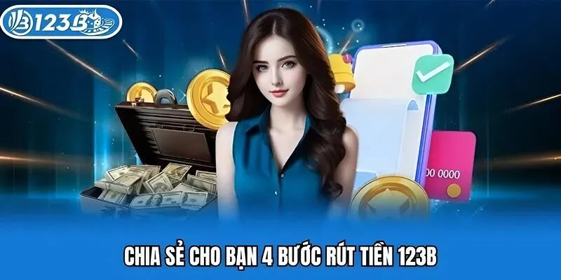 Chia sẻ cho bạn 4 bước rút tiền 123b