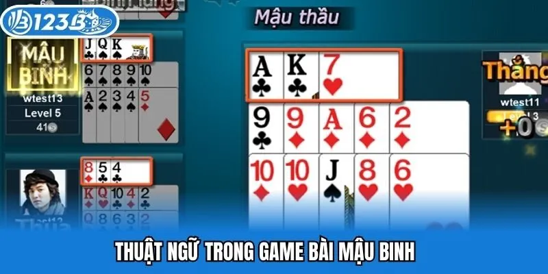 Thuật ngữ trong game bài mậu binh
