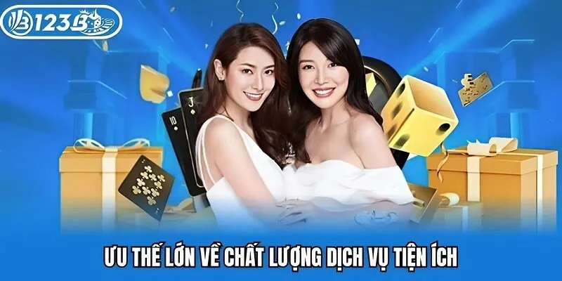 Ưu thế lớn về chất lượng dịch vụ tiện ích