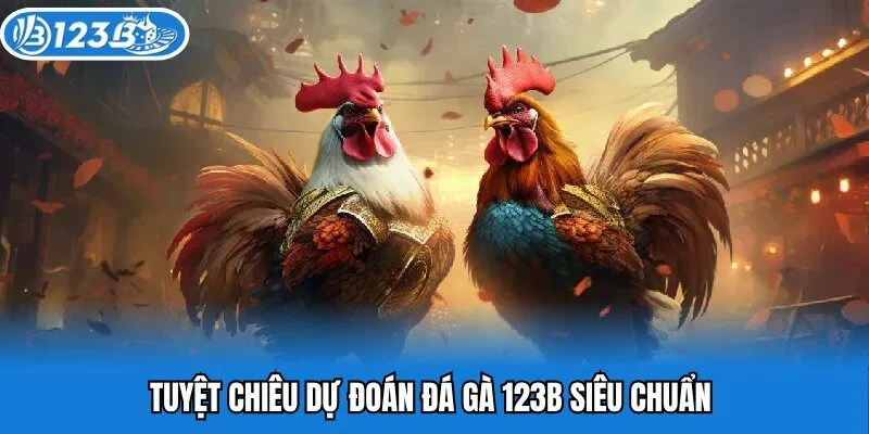 Tuyệt chiêu dự đoán đá gà 123B siêu chuẩn 
